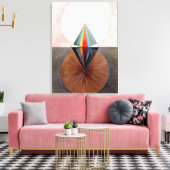 Klint - The Swan, No. 12, abstrakte Kunstwerke Leinwanddruck (Insitu (Wohnzimmer))