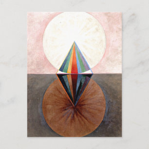 Klint - The Swan, No. 12, abstrakte Kunstwerke Postkarte