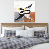 Klint - The Swan, No. 24, Group 1X SUW Leinwanddruck (Insitu (Schlafzimmer))