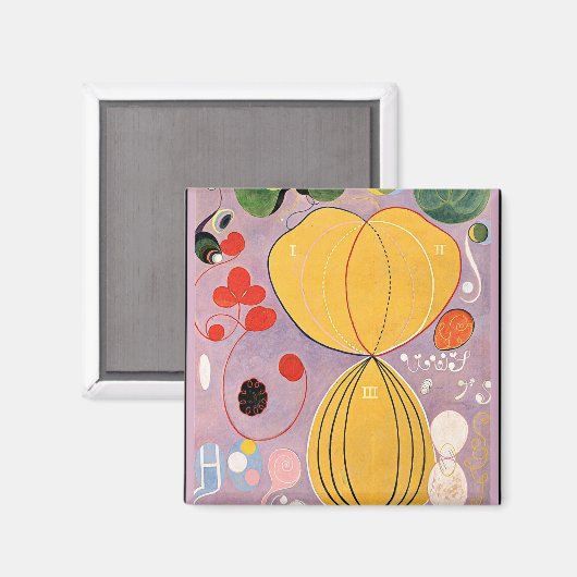 Klint - The Ten Largest No. 07, Ehethood Magnet (Vorderseite/Rückseite)