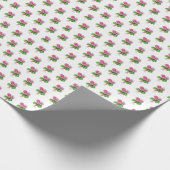 Klipart der einzelnen weißen Gypsophila Geschenkpapier (Ecke)