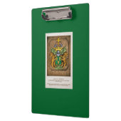 Klipp-Brett: Westerfield Familien-Wappen Klemmbrett (Links)