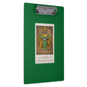 Klipp-Brett: Westerfield Familien-Wappen Klemmbrett (Rechts)