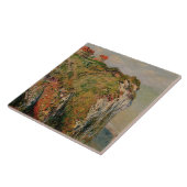 Klippe Claude Monets | bei Dieppe, 1882 Fliese (Seite)