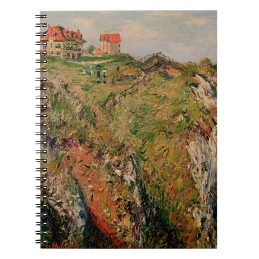 Klippe Claude Monets | bei Dieppe, 1882 Notizblock (Vorderseite)
