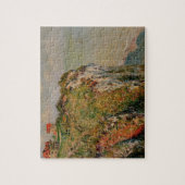 Klippe Claude Monets | bei Dieppe, 1882 Puzzle (Vertikal)