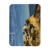 Klippe in der portugiesischen Landschaft Carvoeiro Magnet (Vertikal)