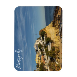 Klippe in der portugiesischen Landschaft Carvoeiro Magnet