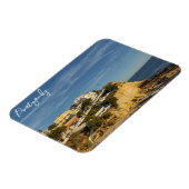 Klippe in der portugiesischen Landschaft Carvoeiro Magnet (Linke Seite)