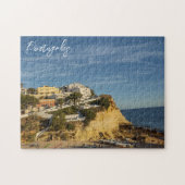 Klippe in Portugal Landschaft Jigsaw Puzzle (Horizontal)