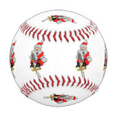 Klippe Santa Claus Baseball (Rückseite)