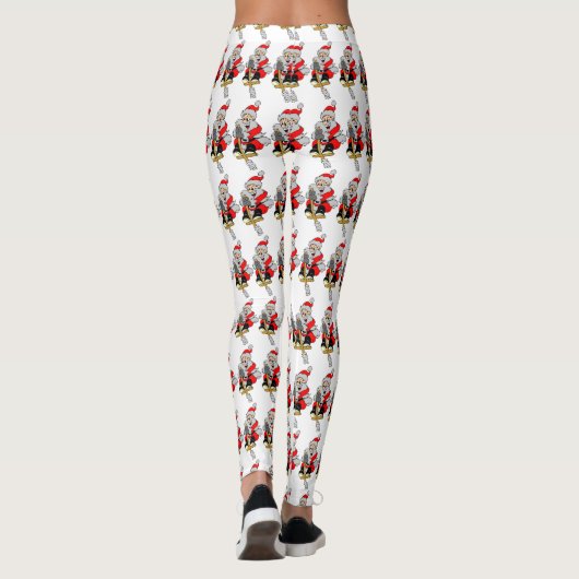 Klippe Santa Claus Leggings (Rückseite)