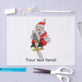 Klippe Santa Claus Seidenpapier (Handwerk)
