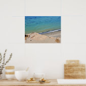 Klippe über Beachcombers bei Dungeness Wilderness Poster (Küche)