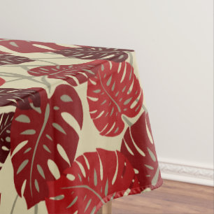 Klippen-Aufhänger hawaiisches Monstera Blatt Tischdecke