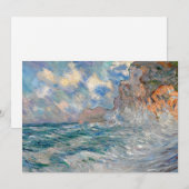 Klippen bei Etretat | Lilla Cabot Perry (Vorne/Hinten)