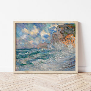 Klippen bei Etretat   Lilla Cabot Perry Poster