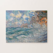 Klippen bei Etretat | Lilla Cabot Perry Puzzle (Horizontal)