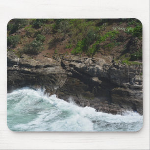 Klippen bei Kilauea Kauai (Fotografie von mir) Mousepad