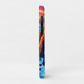 Klippen bei Sonnenuntergang: Die goldene Stunde de Case-Mate iPhone Hülle (Hinten/Links)