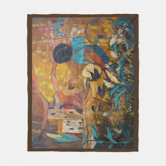 Klippen-Bewohner Fleecedecke (Vorderseite)