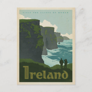 Klippen der Moher   Irland Postkarte