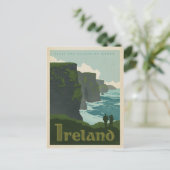 Klippen der Moher | Irland Postkarte (Stehend Vorderseite)