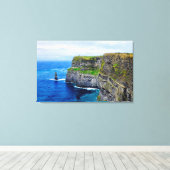 Klippen der Moher Leinwanddruck (Insitu (Holzboden))