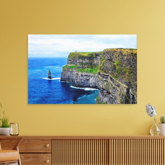 Klippen der Moher Leinwanddruck (Insitu (Wohnzimmer))