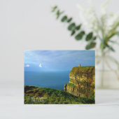Klippen der Moher Postkarte (Stehend Vorderseite)