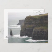 Klippen der Moher Postkarte (Vorne/Hinten)