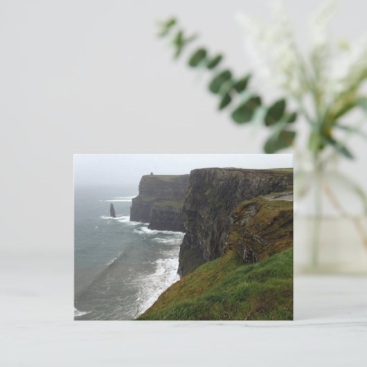 Klippen der Moher Postkarte (Stehend Vorderseite)