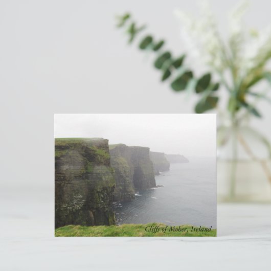 Klippen der Moher Postkarte (Stehend Vorderseite)