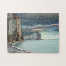 Klippen der Normandie Seascape Puzzle