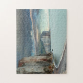 Klippen der Normandie Seascape Puzzle (Vertikal)