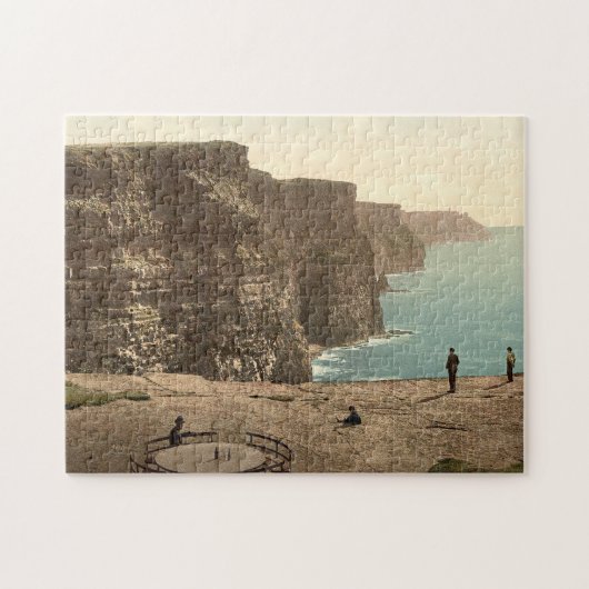 Klippen des Moher Irland Farbpuzzlespiels Puzzle (Horizontal)