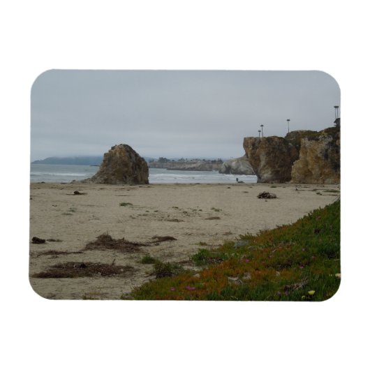 Klippen entlang der Küste von Pismo Magnet (Horizontal)