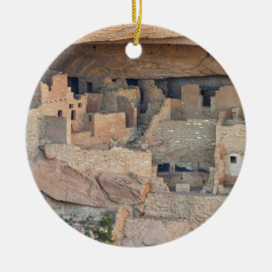 Klippen-Häuser Keramikornament