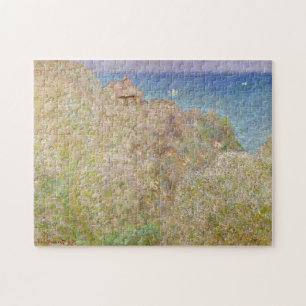 Klippen im Varengeville Monet Frische Pasta machen Puzzle