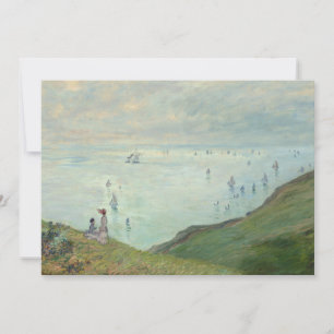 Klippen in Pourville   Claude Monet