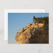 Klippen, Pictured Rocks National Lakeshore, MI Postkarte (Vorne/Hinten)