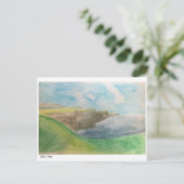 Klippen Postkarte (Stehend Vorderseite)