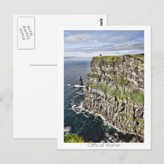 Klippen Postkarte (Vorne/Hinten)