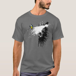 Klippen-Skifahrer T-Shirt