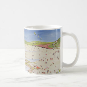 Klippen und Bucht Kaffeetasse
