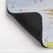 Klippen und Bucht Mousepad (Ecke)
