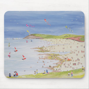 Klippen und Bucht Mousepad