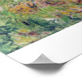 Klippen von Claude Monet in Varengeville Poster (Ecke)