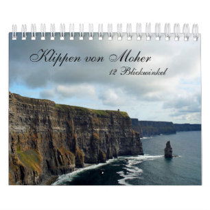 Klippen von Moher   12 Blickwinkel Kalender
