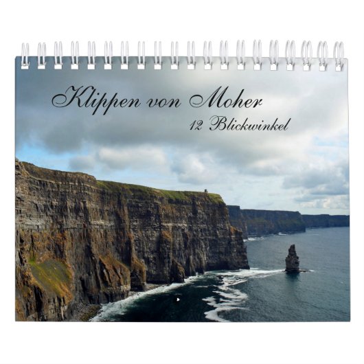 Klippen von Moher   12 Blickwinkel Kalender (Titelbild)